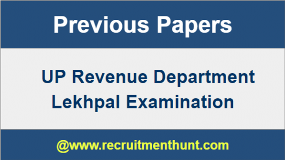 UP Revenue Department Lekhpal Syllabus
