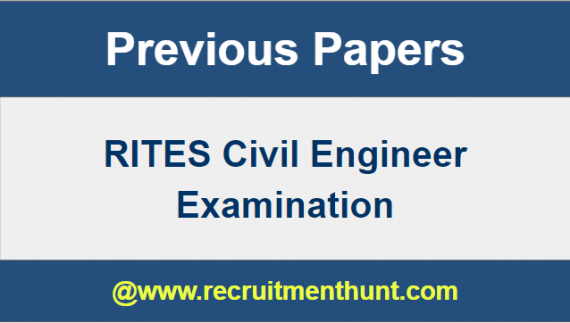 RITES Civil Engineer Previous Papers