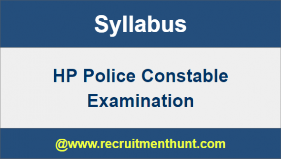 Haryana Police Syllabus