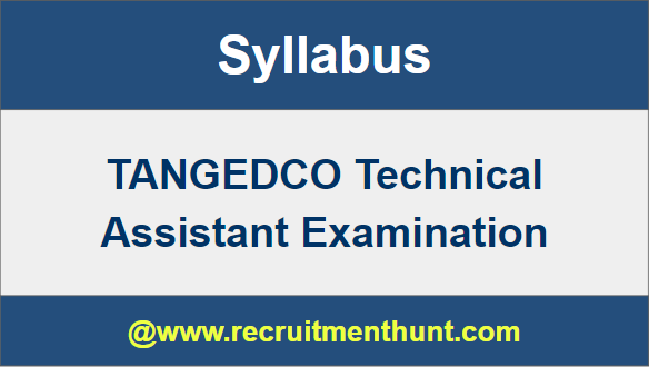 tangedco recruitment 