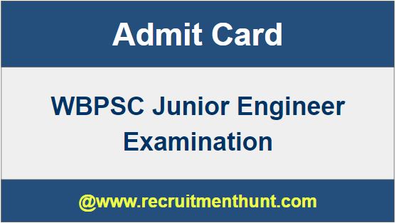 WBPSC Junior Engineer Exam