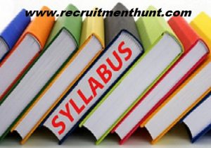 PPSC Planning Officer Syllabus