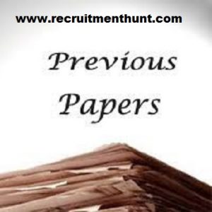 TS SSA PGCRT Previous Papers