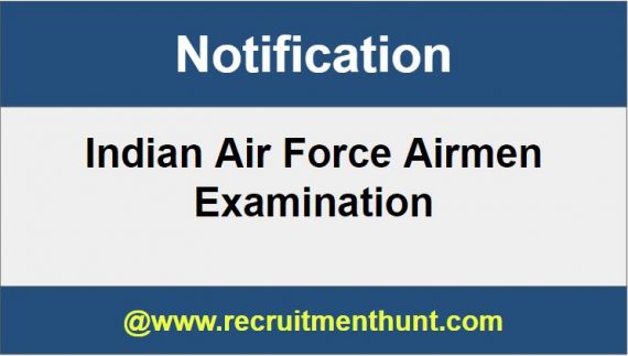 Indian Air Force Airmen Recruitment