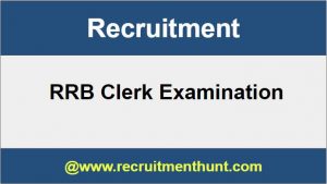RRB Clerk Recruitment