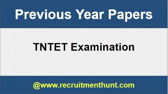 TNTET Model Question Papers