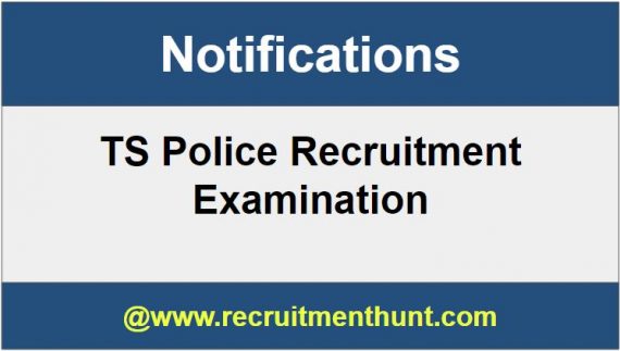 TS Police Recruitment 2018