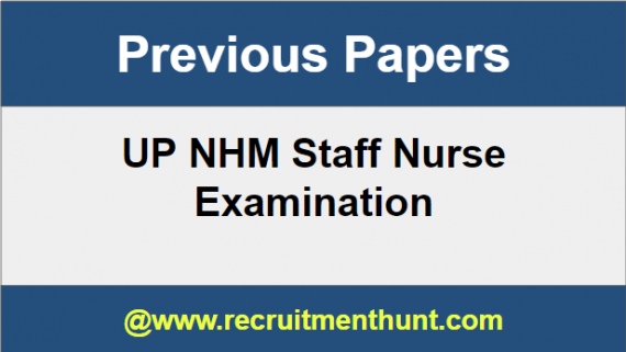 UP NHM Staff Nurse Latest Syllabus