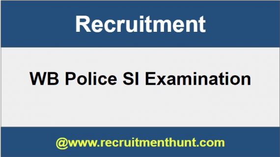 WB Police SI Recruitment