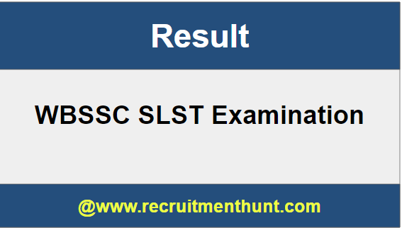 WBSSC SLST Result