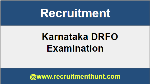 Karnataka DRFO Recruitment