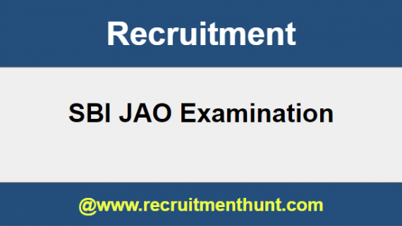 SBI JAO Recruitment