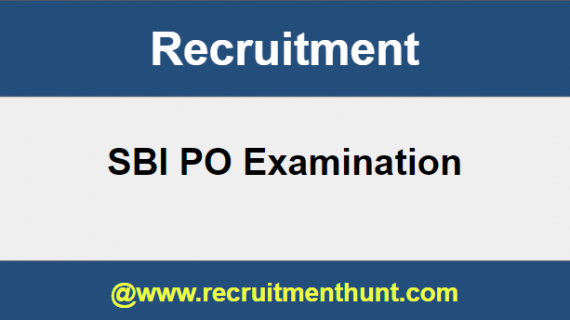 SBI PO Recruitment