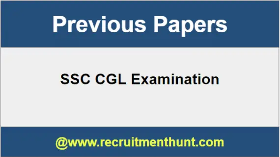 SSC CGL Previous Papers