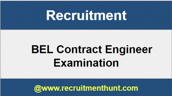 BEL Contract Engineer Recruitment