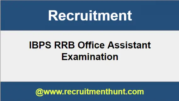 IBPS RRB Office Assistant Recruitment