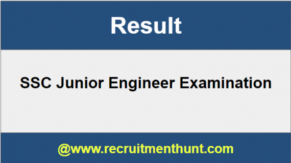 SSC Junior Engineer Result