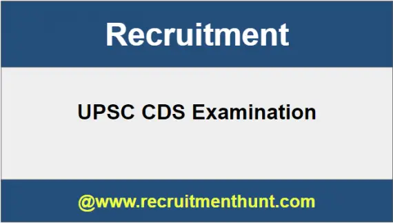 UPSC CDS Recruitment