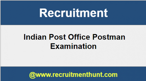 Indian Post Office Postman Recruitment