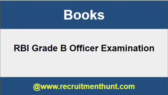 RBI Grade B Officer Books