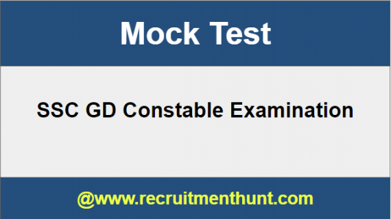 SSC GD Constable Mock Test