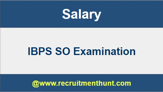 ibps specialist officer salary
