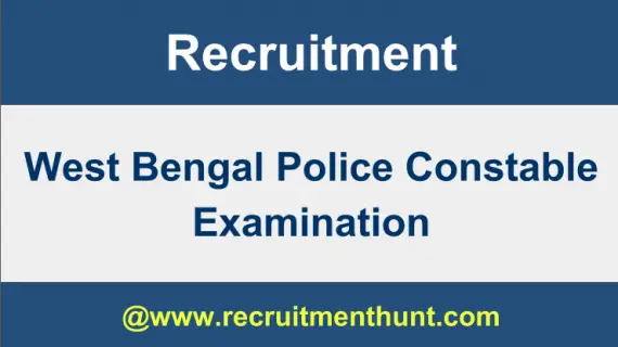 west bengal police recruitment 2019