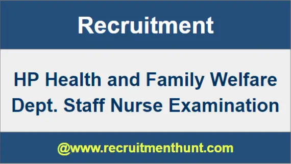 Staff Nurse Recruitment