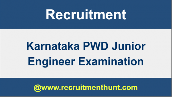 pwd karnataka recruitment