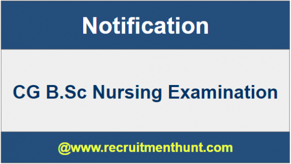CG Vyapam B.Sc Nursing Exam
