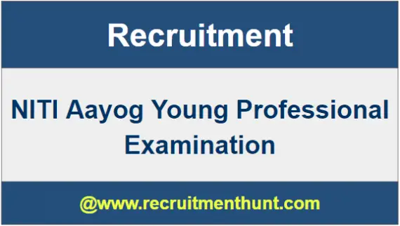 NITI Aayog Jobs Recruitment