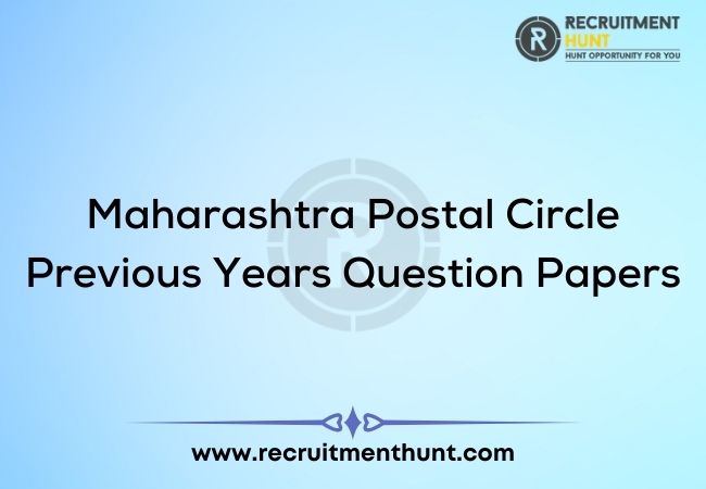 Maharashtra Postal Circle Previous Years Question Papers